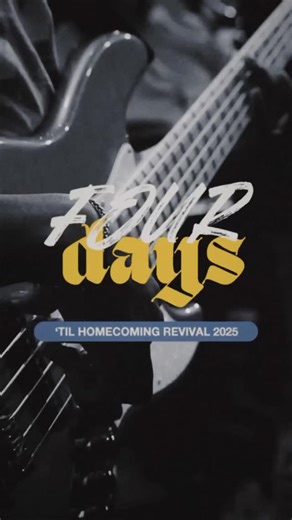 37 reactions | Can you believe we’re only FOUR days away from Homecoming Revival 2025? We can’t wait to see you there! ‘Til then, join us for church tomorrow at 9a, 10:45a, 12:30p, and 6p ❤️‍ | Community Family Church | Facebook