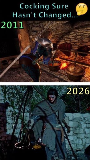 Cooking In 2011 Vs Cooking In 2026... - Crimson Desert Vs Skyrim