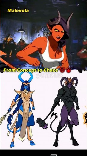 Concept vs Final Malevola Looks Wild 😈🔥 Dispatch