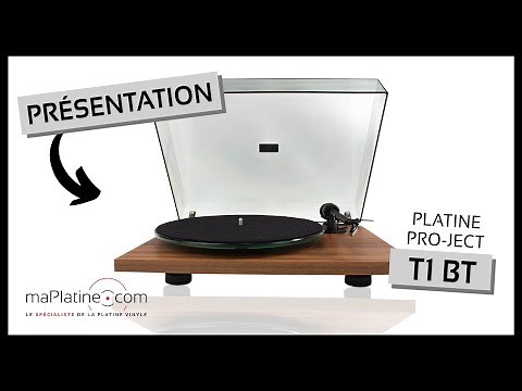 Présentation de la platine vinyle Pro-Ject T1 BT