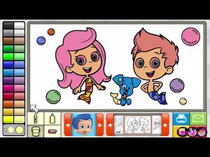 Bubble Guppies Coloring Book Full Game 2014