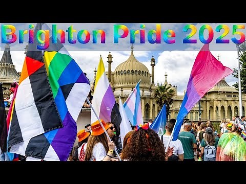 Brighton Pride 2025 Parade 🇬🇧 | Full Highlights, Costumes & Crowds | UK’s Biggest LGBTQ+ Event