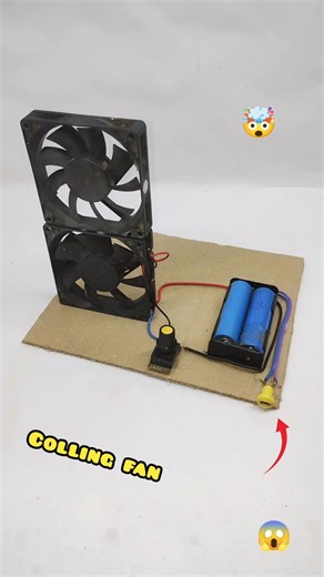 cooling fan || toys project mini cooler #trending #shortsfeed #viral #shorts