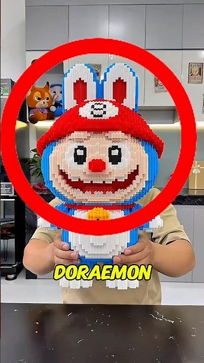 Making Doraemon Labubu from Lego! 🧱✨