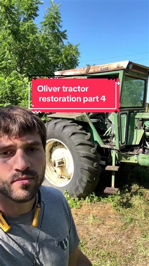 Oliver tractor restoration part 4 #tractor #oliver #1855 #willitstart #restoration