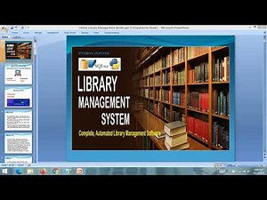 PPT - Library Management System Project PPT Python tkinter Sqlite