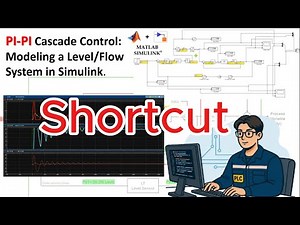 Shortcut : PI-PI Cascade Control: Modeling a Level/Flow System in Simulink