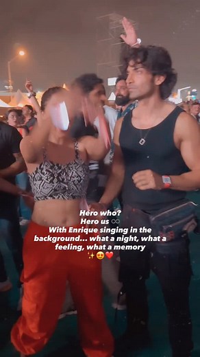 2.4M views · 20K reactions | Watching this concert together our teenage hero live ✨ Alone at our own times, and now together in this moment 奈 That’s how destiny plays, that’s how relationships stay, That’s how love grows  An era of memories unlocked and it was all worth it ❤️ Thank you @enriqueiglesias you be the best ❤️‍ #enriqueiglesias | Debina Bonnerjee | Facebook