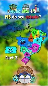 O quão alto é o PIB do seu estado? #mapper #mapping #geography