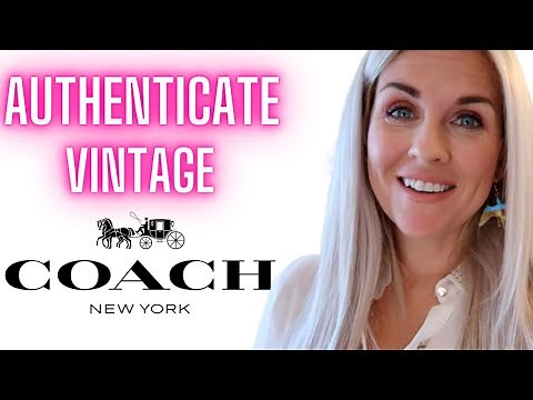 How To Authenticate Coach || What to look for BEFORE you buy Coach to resell.