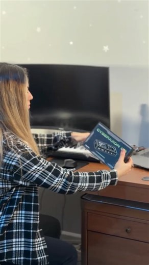 Gamze Gulen on Instagram: "Meet CyberAxon D3 — not just a Stream Deck alternative, but a full-power 13-in-1 control dock built for creators who actually work. @raycue_official A 2.4” touchscreen with 12 customizable macro keys to control your workflow, three-way 4K HDMI output (up to 8K@60Hz) for serious setups, 100W PD charging + 10Gbps USB-C, all packed into a transparent aluminum cyberpunk body. Plug & play. Built-in app store. Works seamlessly with Windows, macOS, iPadOS and 2000+ devices. I