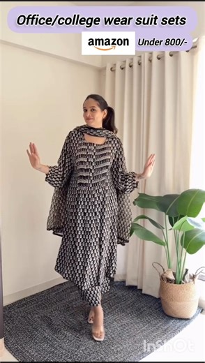 Office/college wear kurta sets on Amazon under 800/- #amazon #kurtasets #fashionhaul #trendy #viral