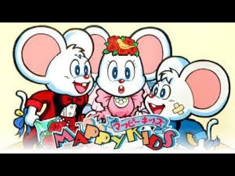 Mappy Kids (NES) - Game play part 1
