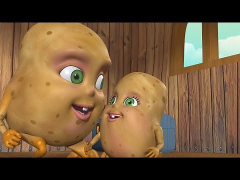 Aloo Kachaloo Bengali Rhymes for Children | আলু শিশুর আলু | The Potato Song | Infobells