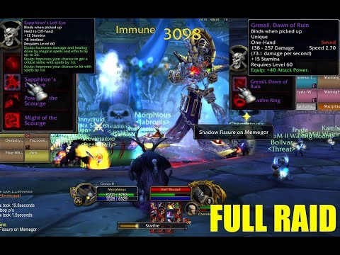 FULL UNCUT Gigachad 82 Minute NAXX Clear - 99 Parses - *DISCORD GONE WILD* - SoM II WR - Classic WoW