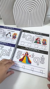 Trace, learn, and explore — one alphabet adventure at a time! #activitybooksforkids #TracingBook #alphabet | Crafts by LV