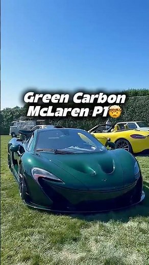 McLaren P1 Chassis #002 — $110K MSO Green Carbon One‑Off Hypercar