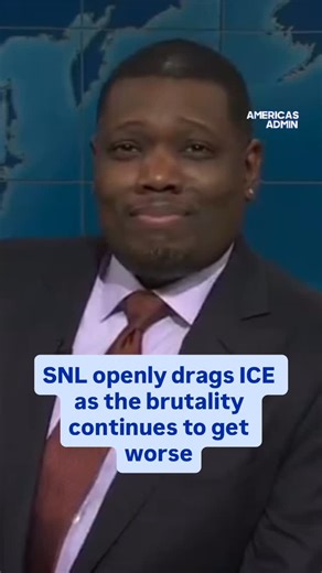 @americasadmin on Instagram: "On Saturday Night Live’s “Weekend Update,” Michael Che blasted ICE agents amid outrage over the recent Minneapolis shooting that killed ICU nurse Alex Pretti, sarcastically calling out federal enforcement for using pepper spray on protesters and questioning their actions in light of the ongoing protests and violence. #trumpadministration #news #politicalnews #democraticnews #breakingnews #iceagents #iceagent"