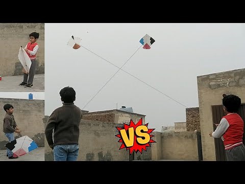 Between 2 Kite lovers - Kite fight competition at home - Mr.kites
