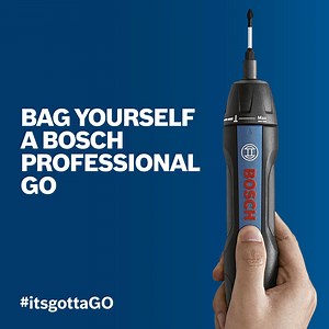 How does your old screwdriver compare with the NEW Bosch Professional GO? Does it have 5 precise torque settings to get exact power and control, an electronic instant brake to prevent overturning and stripping screw heads or a choice of push/press activation? NO? Then check out the GO here: https://bit.ly/35cKxF9 #itsgottaGO | Bosch Professional Power Tools and Accessories