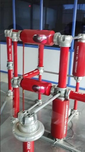 Impulse Test set up. 280kV Impulse Test set up. Extra High Voltage Impulse Generator.