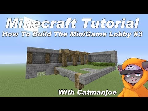 Minecraft: How To Build The MiniGame Lobby #3 | Minecraft Console