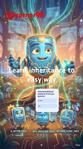 Inheritance = Reuse Power ⚡😱#shorts #ai #viral #feed