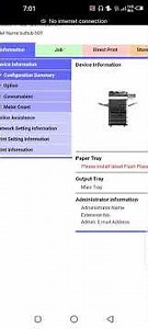 Mobile print,Android direct print from Konica Minolta