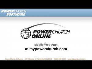 PowerChurch Online Mobile Web App Updates
