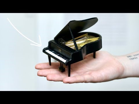 Making a Tiny Grand Piano (from scratch!)