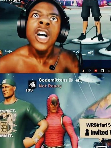 Codemittens Broke IShowSpeed 2021! 😭💀 | UNHINGEND Fortnite Lobby!