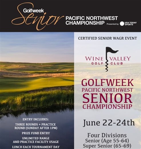 Wine Valley: Golfweek Pacific Northwest Senior Championship 2026