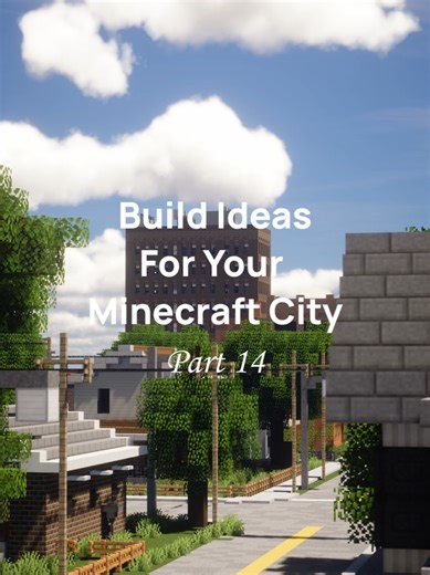 Minecraft Cities Need These Builds #minecraftcity #minecraftideas