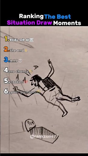 Ranking Best Situation Draw Moments PT/6💀🤣