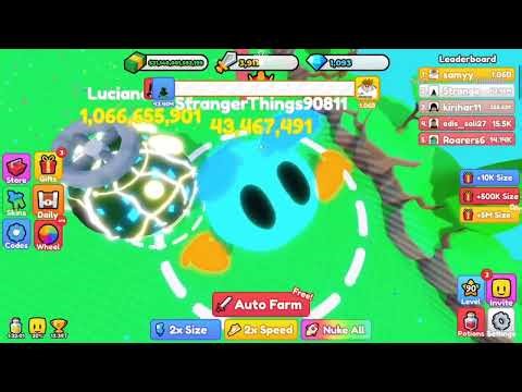 Getting 10b In Ball Eating Simulator