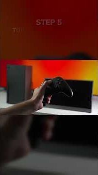 How to connect Xbox to a Portable Monitor | Tutorial