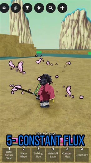 🌊Giyu Tomioka Moveset - Jujutsu Shenanigans #custom #roblox #custom #jujutsushenanigans #games #jjs