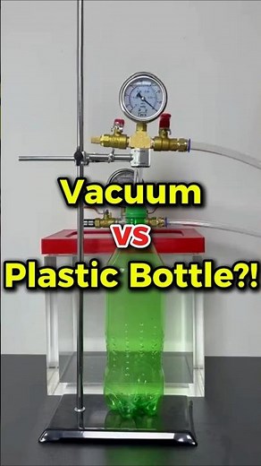 🔥 Vacuum vs Plastic Bottle?! 😳(Will It Crush or Expand First?)