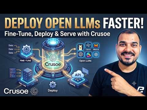 Fine-Tune, Deploy & Serve Open LLMs with Crusoe Intelligence Foundry