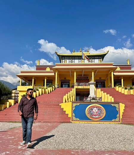 Gyuto Monastery is a prominent Buddhist pilgrimage site known for being a center for the study of Tantric Meditation and Philosophy, and it is a must-visit for those interested in Tibetan culture and religion. It was originally established in Tibet in 1474 but was moved to Dharamshala, India, following the Tibetan uprising in 1959 #himachalpradesh #mcleodganj #Dharamshala | Ankush Mehra