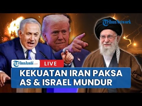 🔴Tekanan dari Iran Bikin AS & Israel Ambil Langkah Mundur