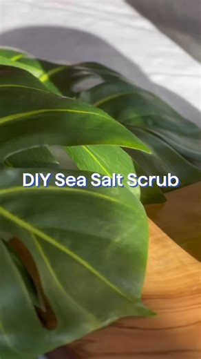 ✨DIY Sea Salt Scrub✨ Say goodbye to dry summer skin with this easy DIY sea salt scrub! You’ll need: 1 person with dry summer skin 1 cup of Morton Sea Salt 1/4 cup olive, avocado, or almond oil 10–20 drops of essential oils Mix all ingredients—except the person 😉—together in a small jar with a lid. Once fully mixed, the person with dry skin can use it to exfoliate and then rinse for silky smooth skin. Like, save, and send to a friend whose skin could use a midsummer glow-up! ✨ #DIYBeauty #Summer