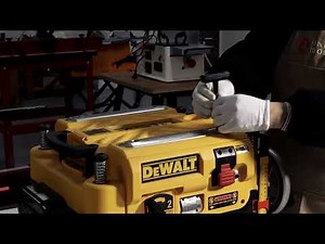 How to Install a Helical Cutterhead on the DeWalt DW735 Planer | Step-by-Step Tutorial