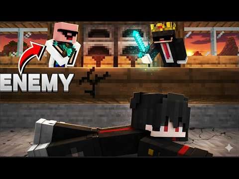 I Secretly Hide into My Enemy's Secret Base in Lapata SMP