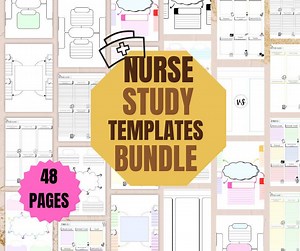 Nurse, Nurse Templates, Nurse Concept Map, Pharmacology, Disease, Nurse Templates Bundle, Concept Map, Nurse Bundle, Nurse Concept Map Bundl - Etsy Canada