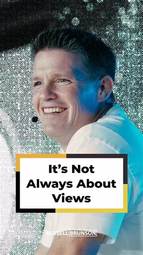 Russell Brunson on Instagram: "If you’re only creating for views… You're missing the compounding power of strategy. Build your content like a funnel."