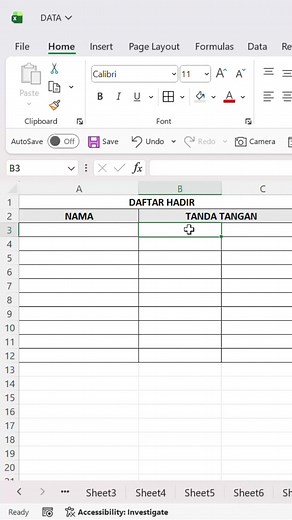 Tutorial Tanda Tangan Otomatis di Excel dan Word