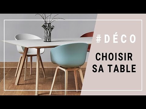 Comment bien choisir sa table de salle à manger