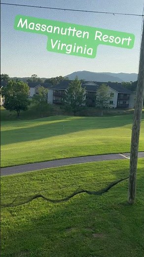 18th Hole at Massanutten Resort outside of Harrisonburg, Virginia