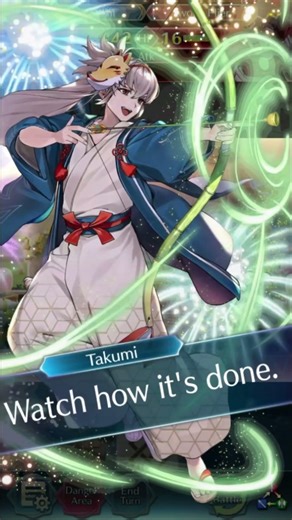 Summer Festival Takumi Critical Quotes - Fire Emblem Heroes #Shorts #Nintendo #FireEmblem